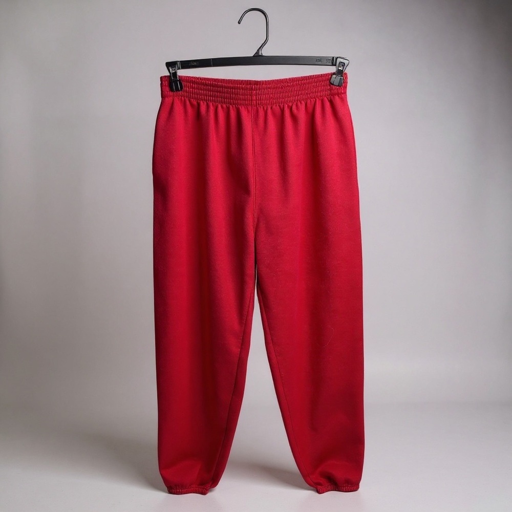 Vintage USA Olympic Red Sweatpants JC Penney Exclusive 90s Fleece Loungewear L